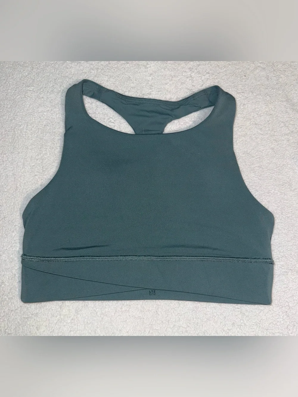 Athleta Girl Transcend Crossover Bra, size L, 12